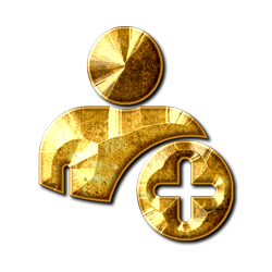gold-graphics-person-plus-icon